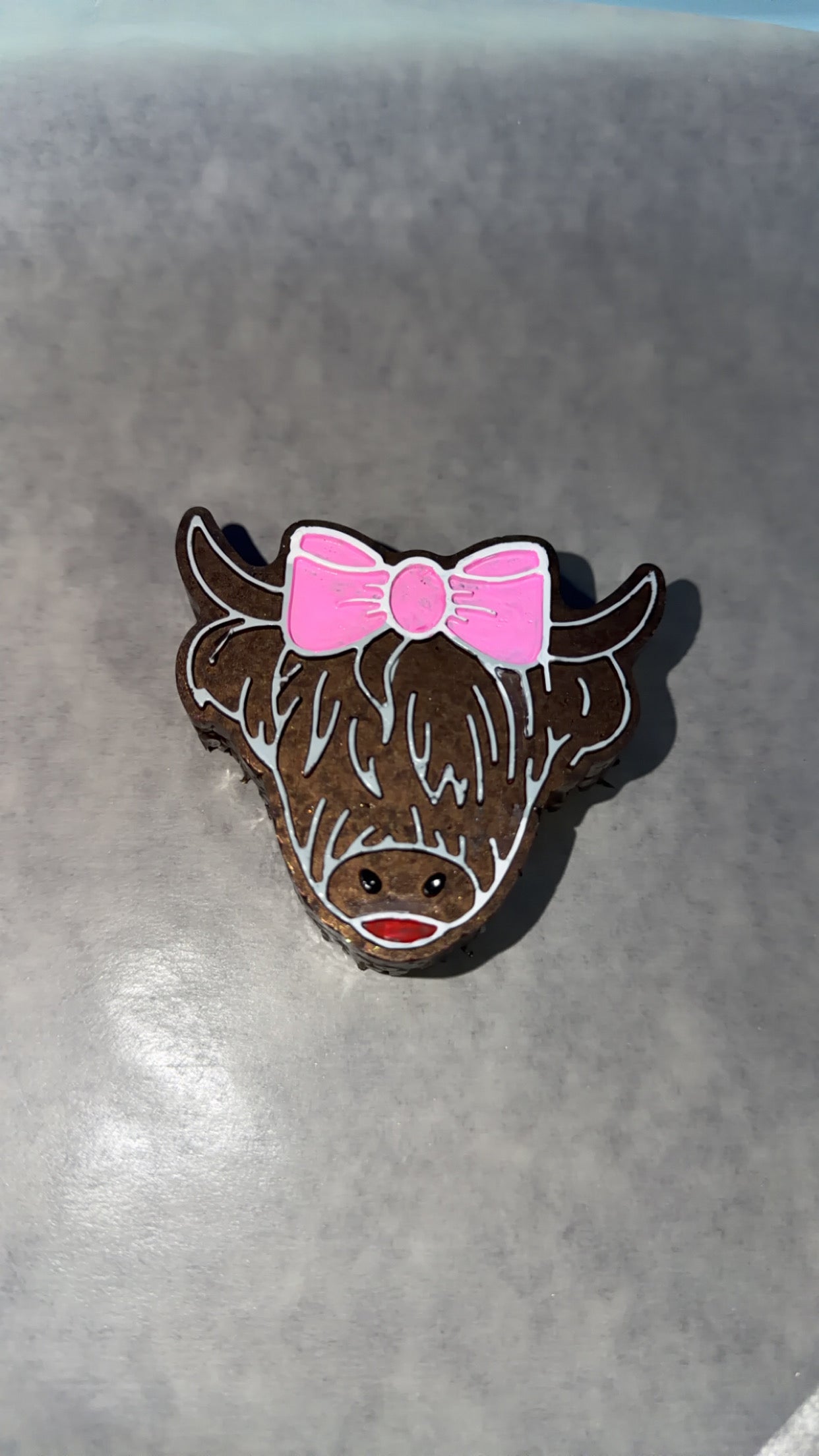 Highland cow bow