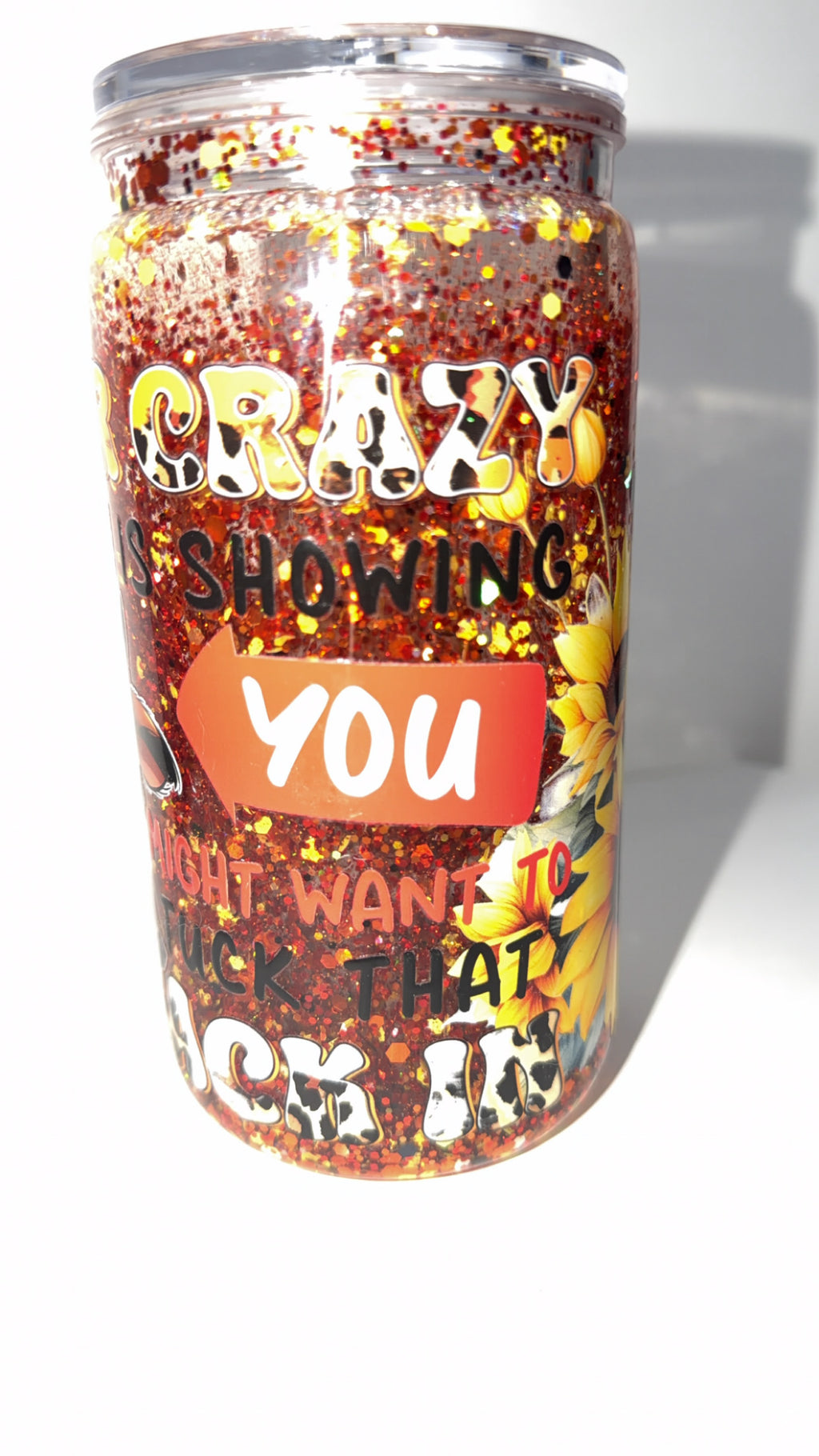 Cow your crazy is showing